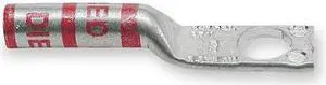 ABB 60141 One-Hole Compression Lug, 3/0 AWG Max, 5/16 in Stud, Long Barrel,