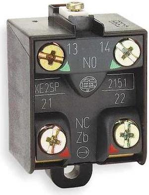 TELEMECANIQUE SENSORS XE2SP2151 Replacement Contact Block,1NO/1NC