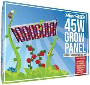 MIRACLE LED 602192 Commercial Hydroponic Multi Spectrum LED Hangable Grow Panel