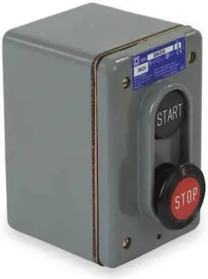SQUARE D 9001BW250 Push Bttn Cntrl Statn,2NO/1NC,Start/Stop