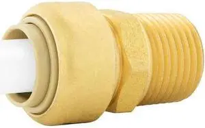 JONES STEPHENS C77419LF 1" x 1" MPT PlumBite Push On Adapter