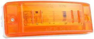 GROTE 47163 Clearance/Marker Lamp,Optic Lens,LED,Ylw