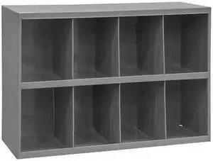 DURHAM MFG 393-95 Prime Cold Rolled Steel Pigeonhole Bin Unit , 8 1/2 in D x