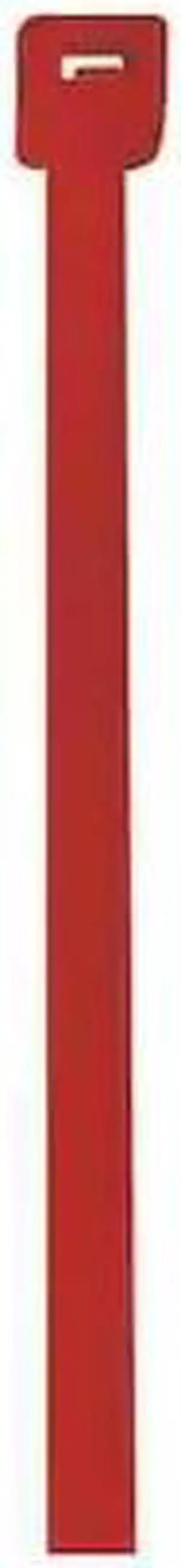 PARTNERS BRAND CT422B 4" L, Red Cable Tie, PK 1000