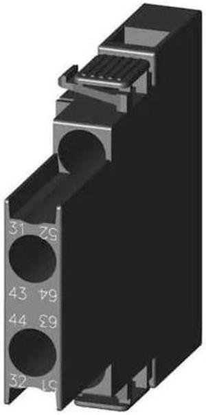 SIEMENS 3RH29211DA11 IEC Auxiliary Contact Block,1NO,1NC