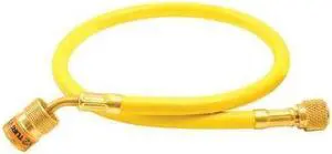 UNIWELD EZ5Y Anti-Blowback Hose,Yellow,60" L,800 psi