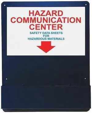 ACCUFORM ZRS709 Hazard Communication Center,24 in. W