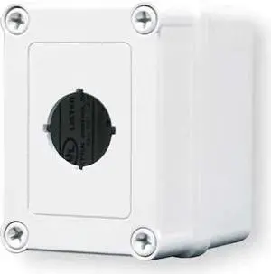 HOFFMAN VM433-PBS1 Pushbutton Enclosure,30mm,1 Hole,Plastic