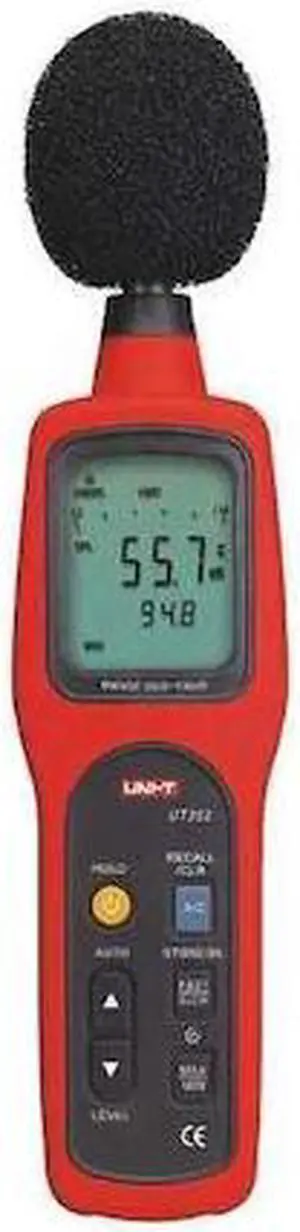 WESTWARD 5URG5 Digital Sound Level Meter,A & C Weighted