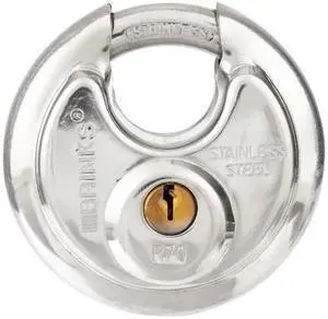 BRINKS 173-70201 Keyed Alike Padlock, Laminated Steel, 70mm, High Security 2PK BRINKS 173-70201 Keyed Alike Padlock, Laminated Steel, 70mm, High Security 2PK