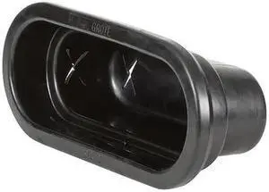 GROTE 92720 Grommet,Closed Back,2 1/2 In W,PVC