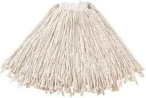 RUBBERMAID COMMERCIAL FGF11700WH00 1 in String Wet Mop, 20 oz Dry Wt, Slide On