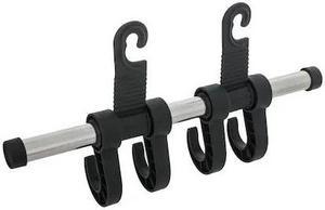 MAXSA INNOVATIONS 25534 Headrest Multi-Hanger 4 Hook - Chrome