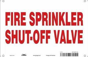 CONDOR 470C14 Safety Sign,10" W,7" H,0.032" Thickness