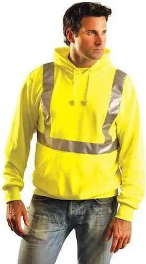 OCCUNOMIX LUX-SWTLH-Y3X 3XL Men's Sweatshirt, Yellow