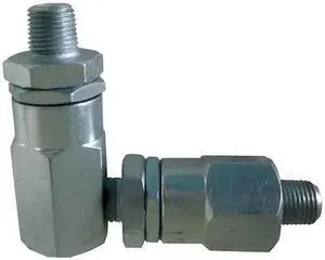 WESTWARD 21EM19 Grease Gun Swivel,90 Deg.,1/4 In.