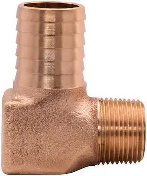 LEGEND VALVE 312-063NL 3/4 BARB x 1 MIP NL HYDRANT EL