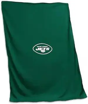 LOGO BRANDS 622-74 New York Jets Sweatshirt Blanket