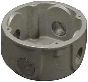 APPLETON ELECTRIC JBDX-75 Conduit Outlet Body,Iron,3/4 In.