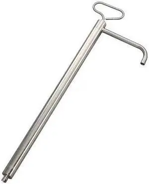 DAYTON 4HA31 Hand Drum Pump,Stainless Steel,9/16"OD