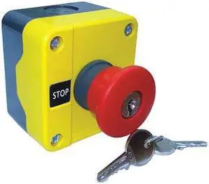DAYTON 32W276 Control Station,4,4X,Key Release