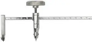 KRAFT TOOL DW241 Circle Cutter,Drywall,Plated Steel