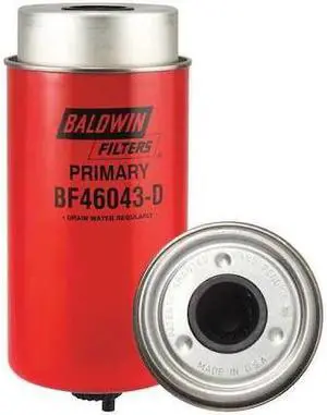 BALDWIN FILTERS BF46043-D Fuel/Water Separator,3-7/32" Width