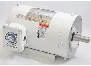 DAYTON 1TRZ2 Washdown Motor,3 Ph,TENV,1 HP,1725 rpm