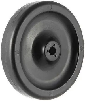 ZORO SELECT 2RZG1 Caster Wheel,600 lb.,4 D x 2 In.