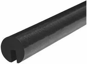 KNUFFI BY IRONGUARD SAFETY 60-6890 Edge Guard,Rounded,Black