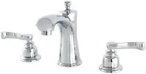 KINGSTON BRASS KB7961FL 8" Widespread Bathroom Faucet, Chrome