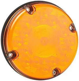 GROTE 55993 Turn Lamp,LED, 7 In,Yellow