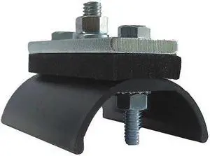 DAYTON 33N270 Festoon End Clamp,1/4 In,Flat
