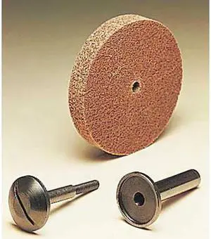 SCOTCH-BRITE 61500023967 Unitized Wheel, 3 in Dia, 1/8 in W, 1/4 in Arbor Hole