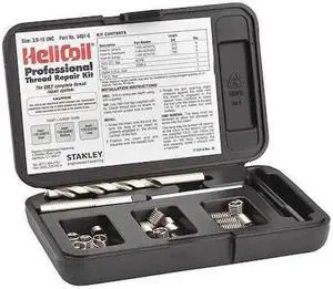 STANLEY ENGINEERED FASTENING 5401-6 Free-Running Helical Insert Repair Kit,