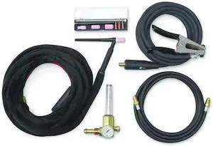 MILLER ELECTRIC 300185 Water Cooled Torch Kit,250 Amps,Dinse