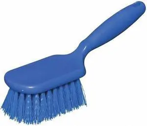 TOUGH GUY 48LZ40 3 1/2 in W Scrub Brush, Stiff, 5 1/2 in L Handle, 4 1/4 in L