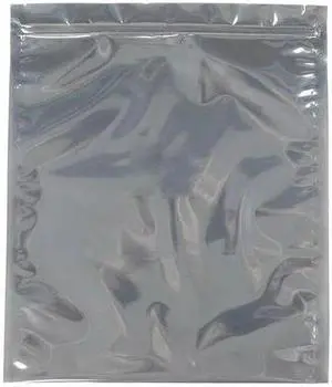 PARTNERS BRAND STC605 Reclosable Static Shield Bags, 2" x 3", Transparent, 100