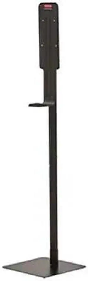 RUBBERMAID COMMERCIAL 2143543 Floor Stand Dispenser,Black,51 73/100 in