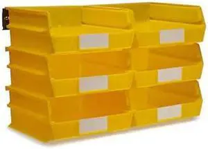TRITON PRODUCTS 3-235YWS Wall Storage Unit W/ (6) 10-7/8" L x 11" W x 5" H