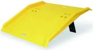 ZORO SELECT 1795 Portable Dockplate,750 lb,36 x 35 In