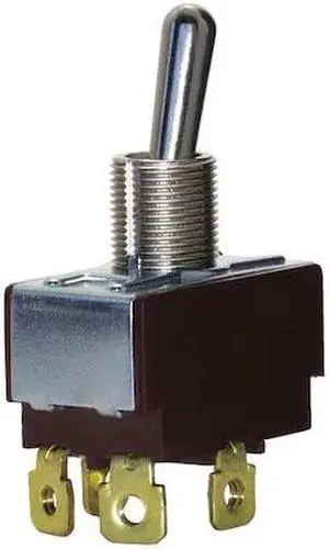 EATON 7564K6 Toggle Switch, DPST, 6 Connections, On/On, 3/4 hp, 10A at 250V AC,