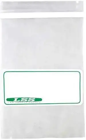 ZORO SELECT 24J930 Sample Bag,Write-On,24 oz.,PK500 (Formerly Lab Safety Supply)