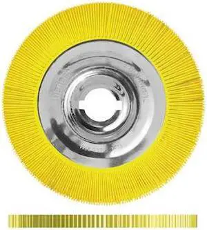 DEDECO 1394 SUNBURST 10" X 1" TS YELLOW 80 GRIT (A/O) 1/UNIT