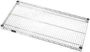 QUANTUM STORAGE SYSTEMS 2460C Wire Shelf, 24"D x 60"W, Chrome