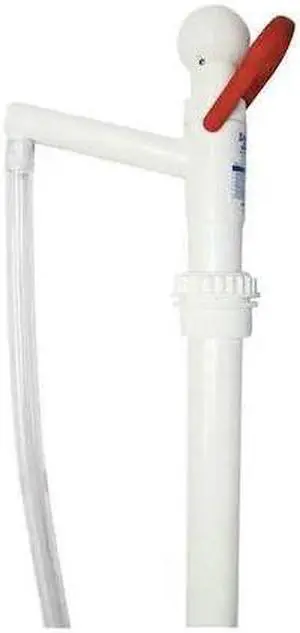 ACTION PUMP EZ-55R Food/Chemical Piston Pum,Red