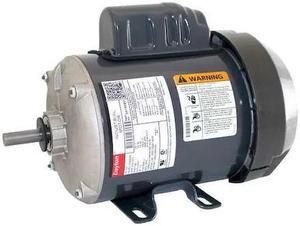 DAYTON 5K193 Capacitor-Start General Purpose Motor, 1/2 hp HP, 115/208-230V AC