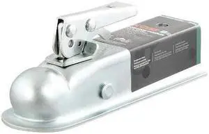 CURT 25153 Straight-Tongue Coupler w/Posi-Lock,2"