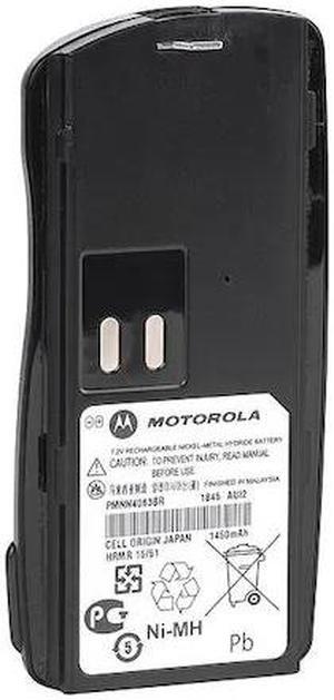 MOTOROLA PMNN4063BR Battery Pack,NiMH,7.2V,For Motorola