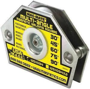 MAG-MATE WS11094AX3 Magnetic Welding Square,3 in. L,55 lb.